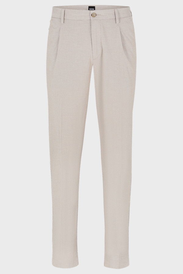 TROUSERS BOSS - 260 BEIGE